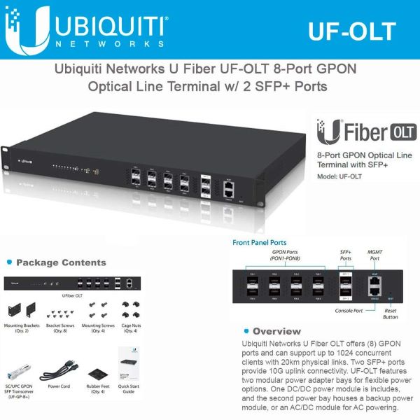 Ubiquiti U Fiber OLT (UF-OLT)