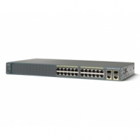 Catalyst 2960 Plus 24 10/100 + 2 T/SFP LAN Lite (WS-C2960-24TC-S)